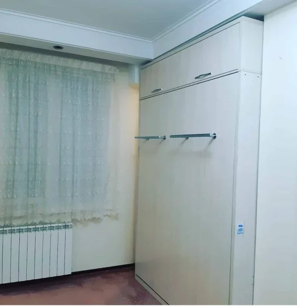 تخت کمجا دونفره بدون دکور باکس دار